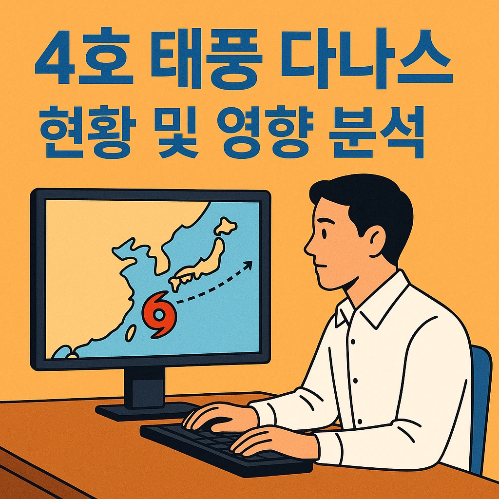 4호 태풍 다나스