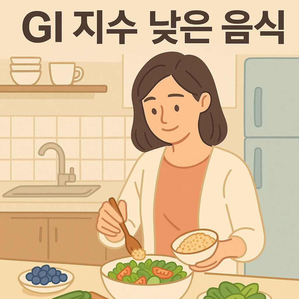 GI 지수 낮은 음식