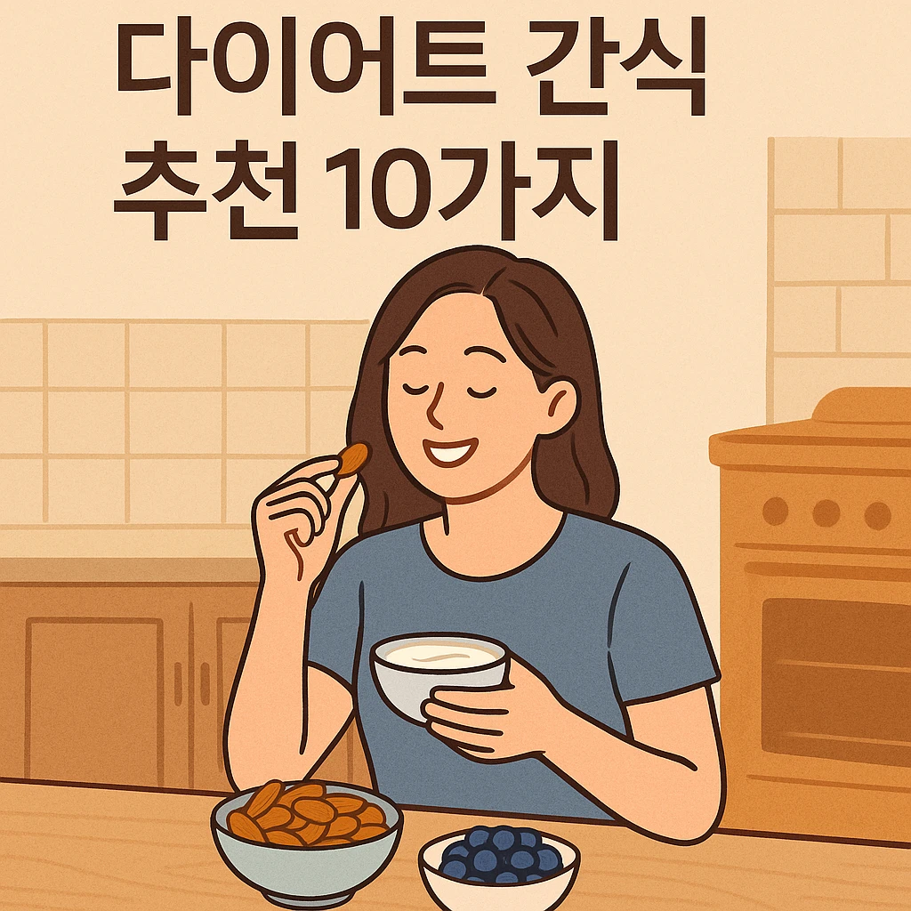 다이어트 간식 추천 10가지