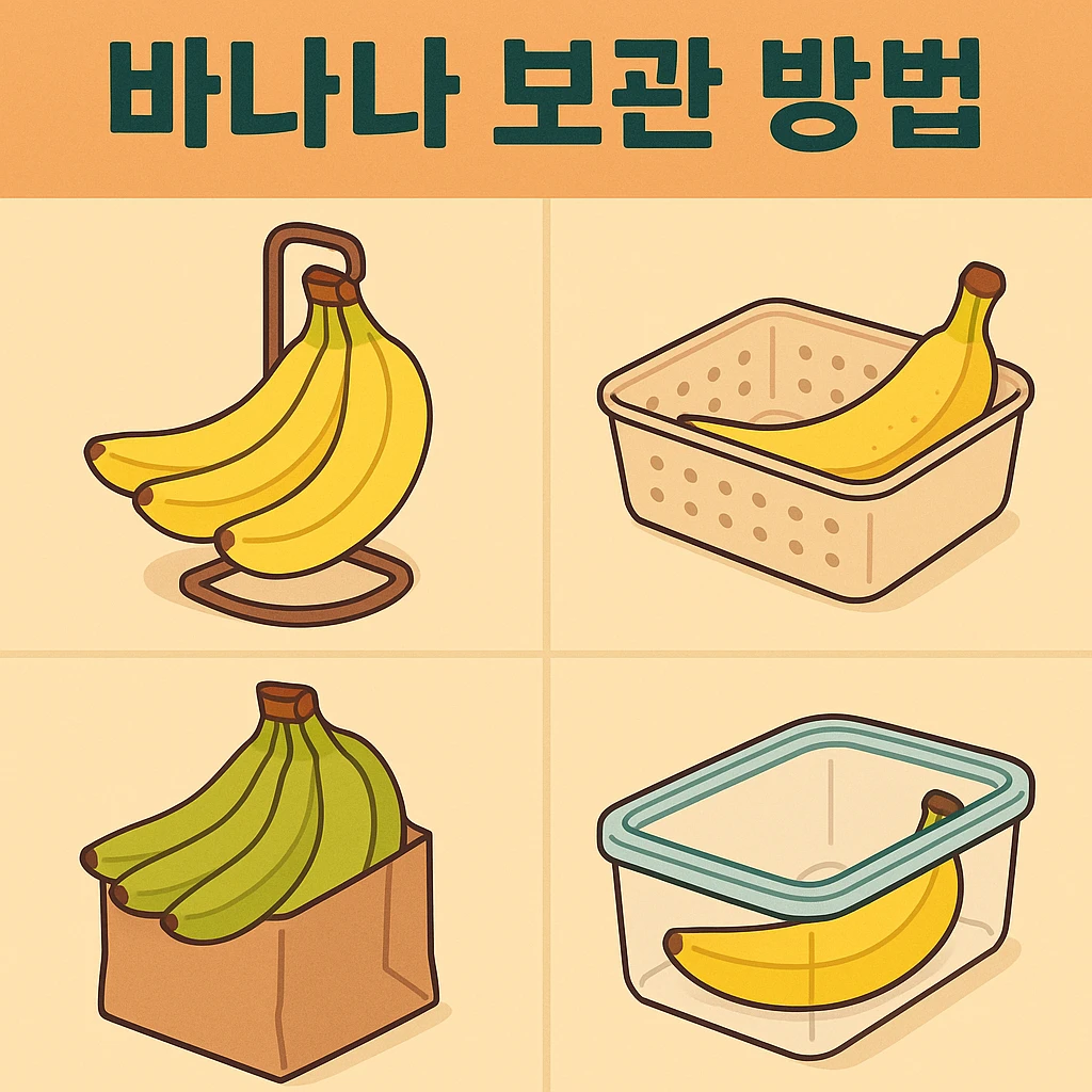 바나나 보관 방법