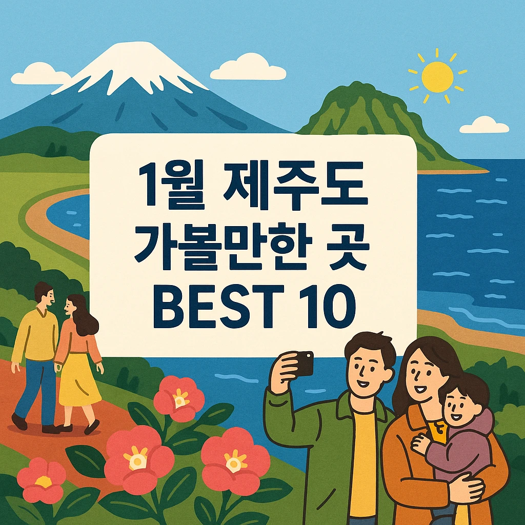 1월 제주도 가볼만한 곳