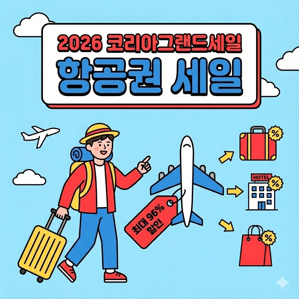 2026 코리아그랜드세일 항공권 세일