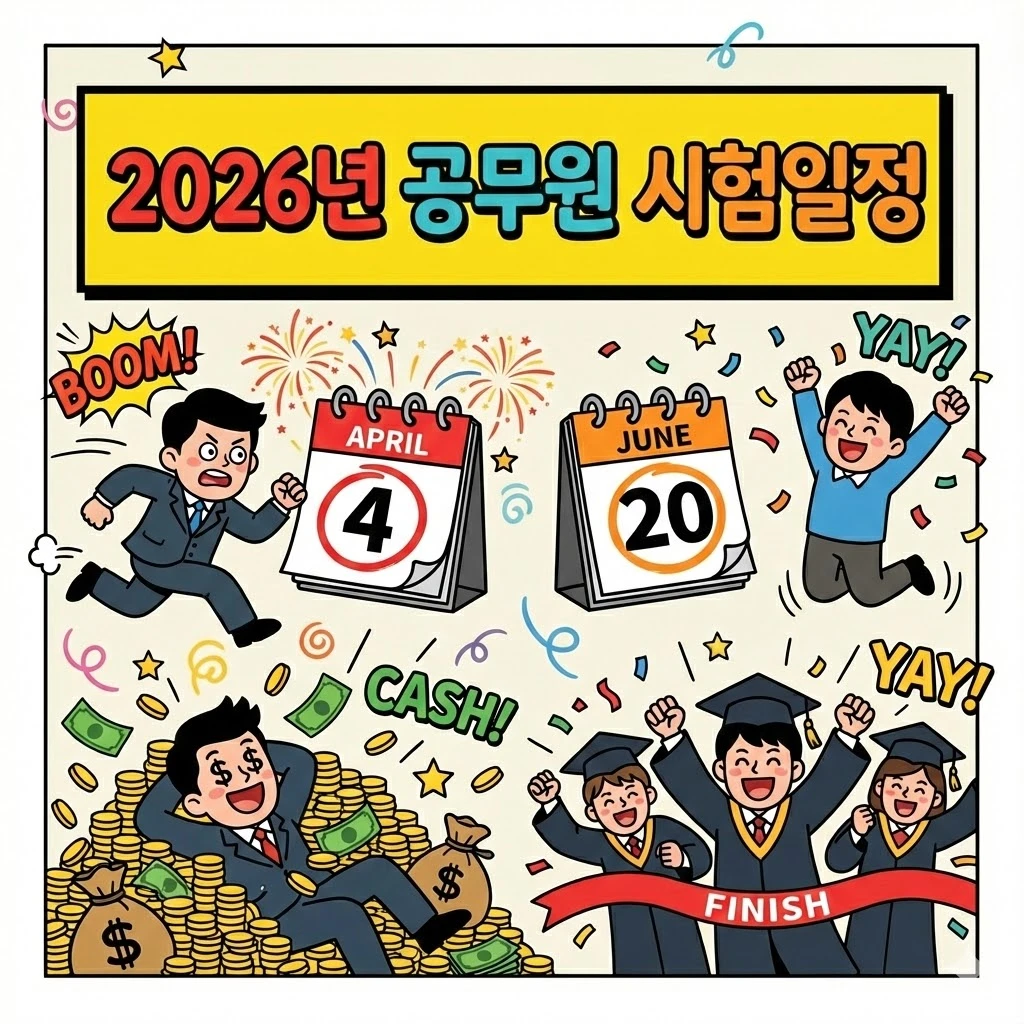 2026년 공무원 시험일정