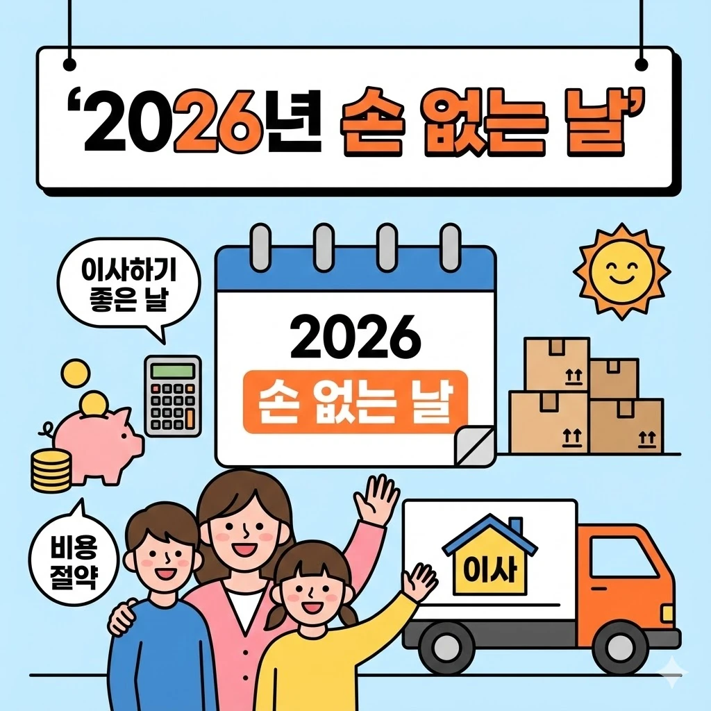 2026년 손 없는 날