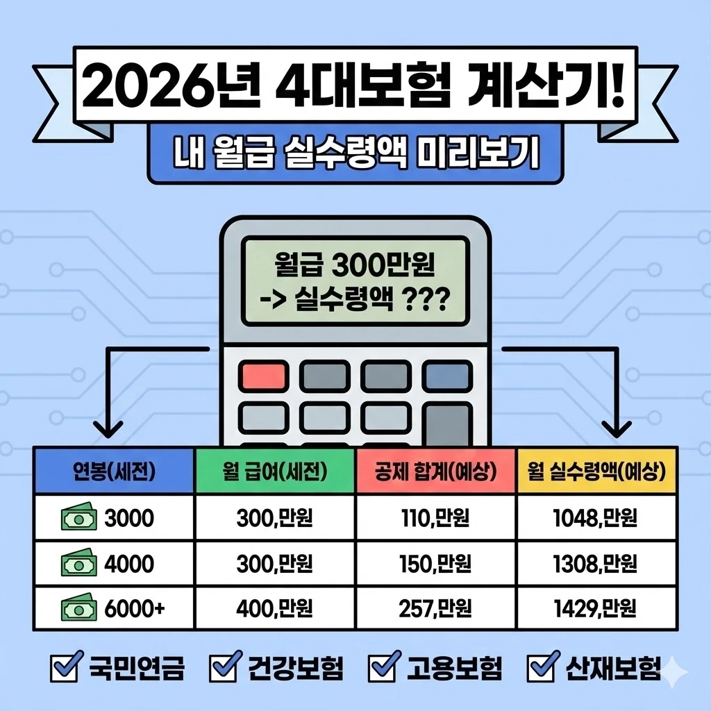 4대보험 계산기