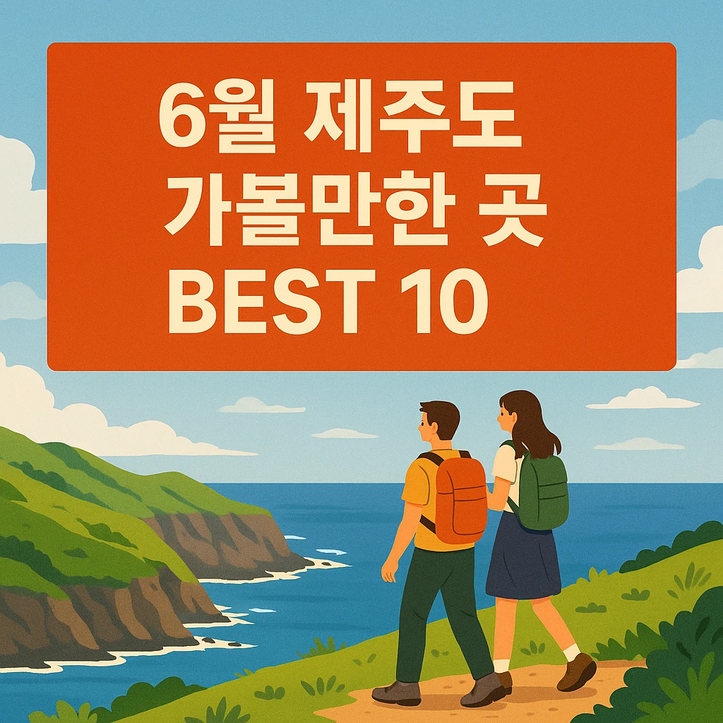 6월 제주도 가볼만 한 곳