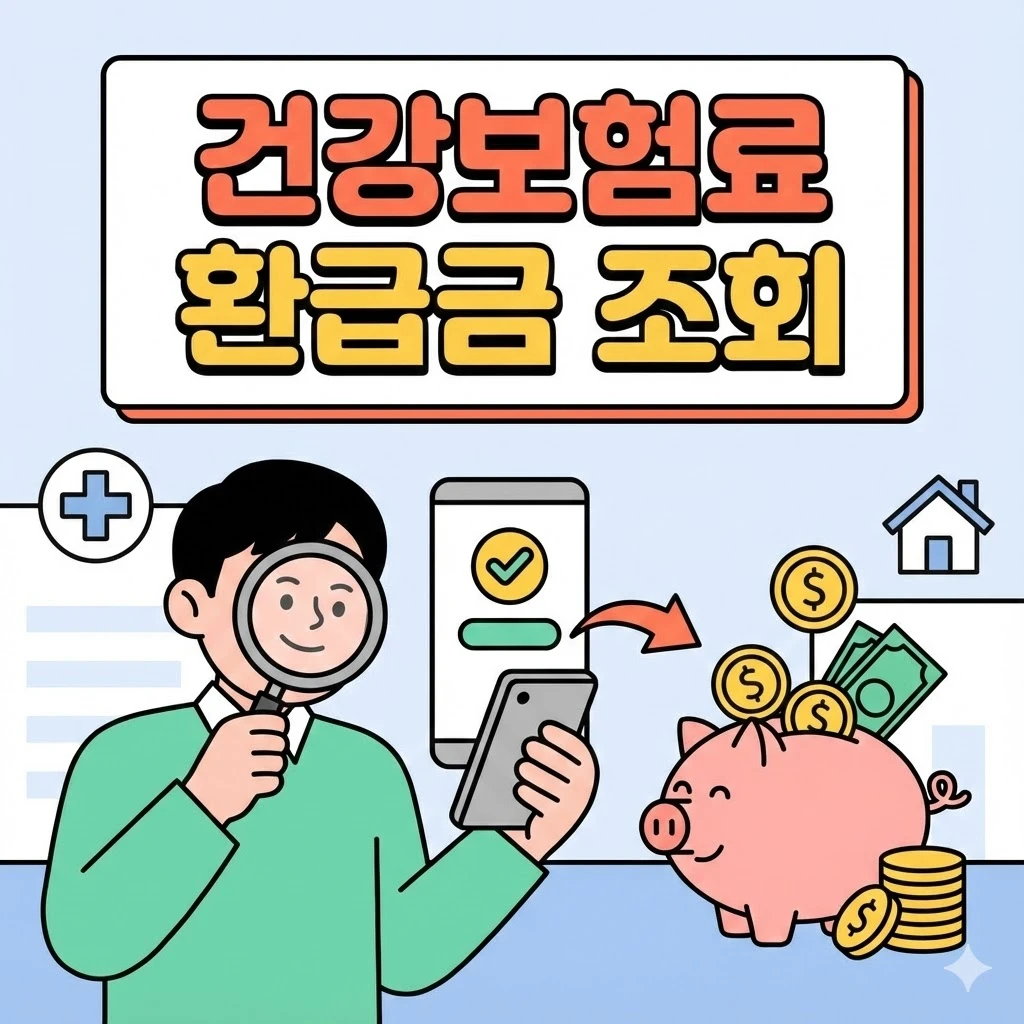 건강보험료 환급금 조회