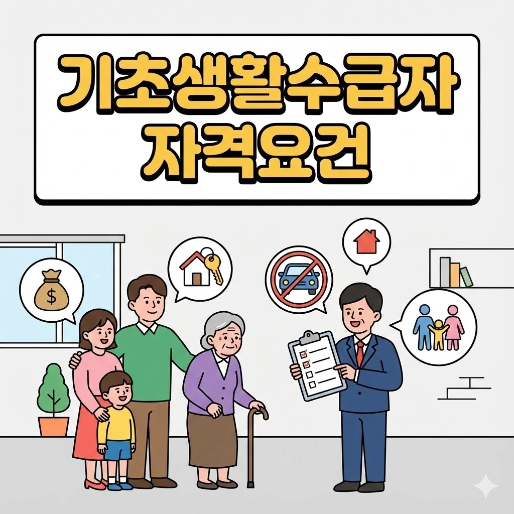 기초생활수급자 자격요건