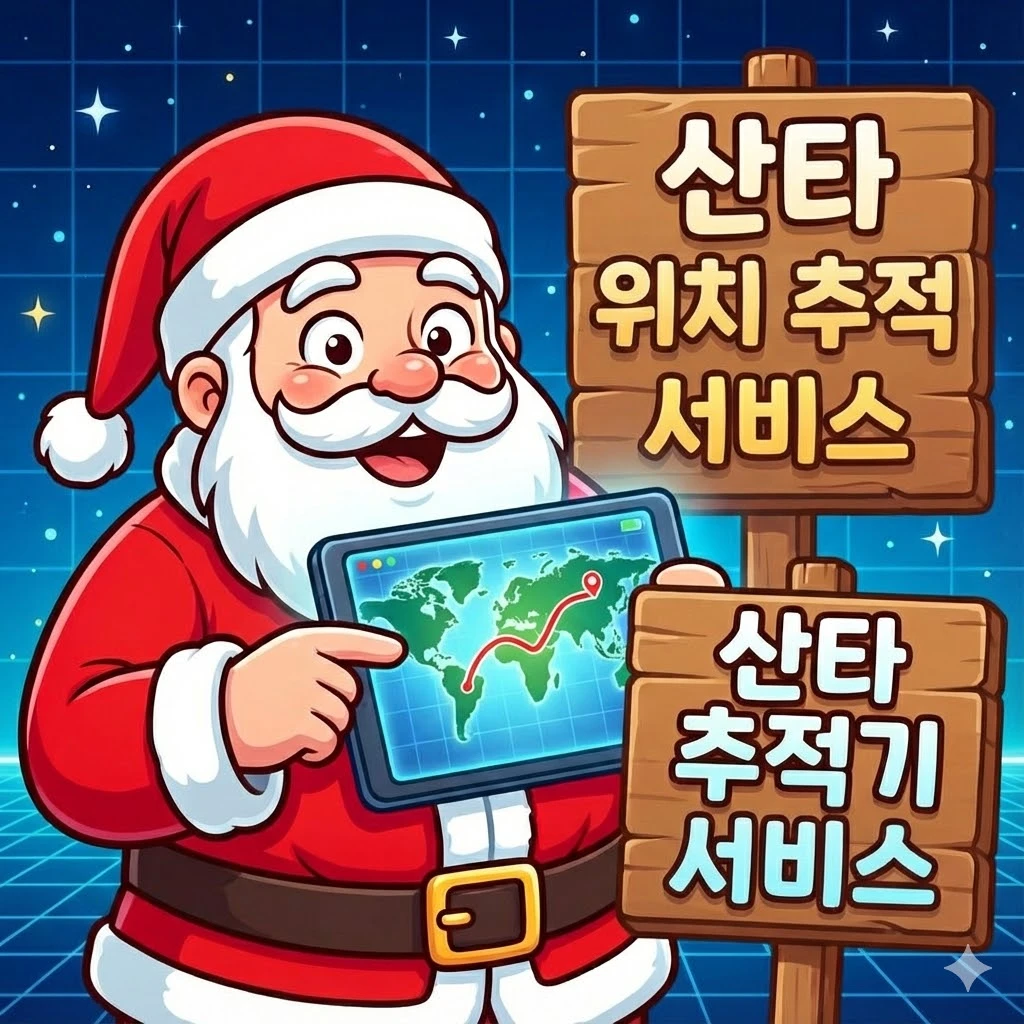 산타 위치 추적 서비스