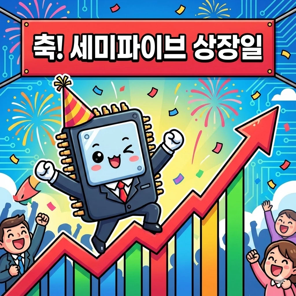 세미파이브 상장일