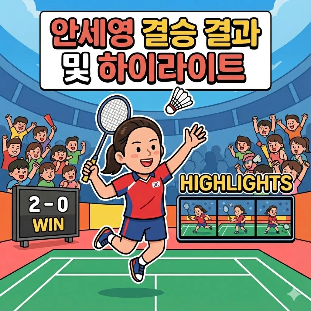 안세영 결승 결과