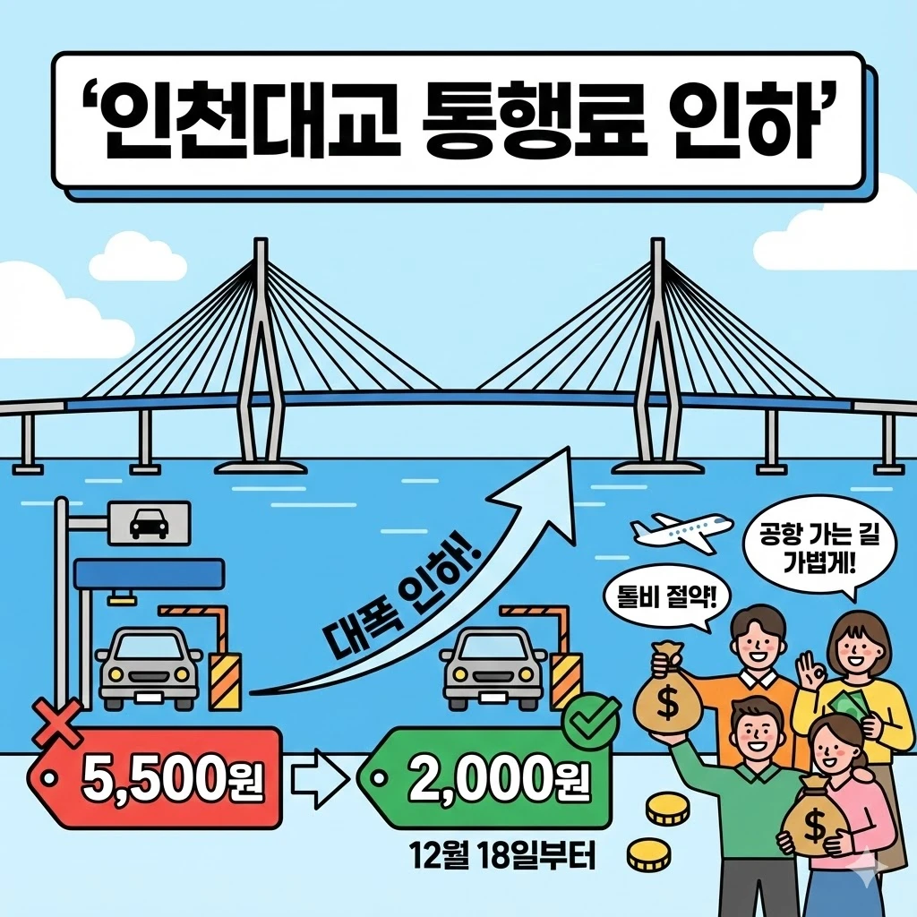 인천대교 통행료 인하