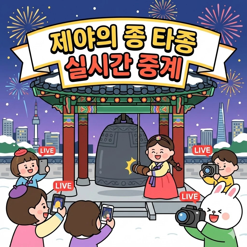 제야의 종 타종 실시간 중계