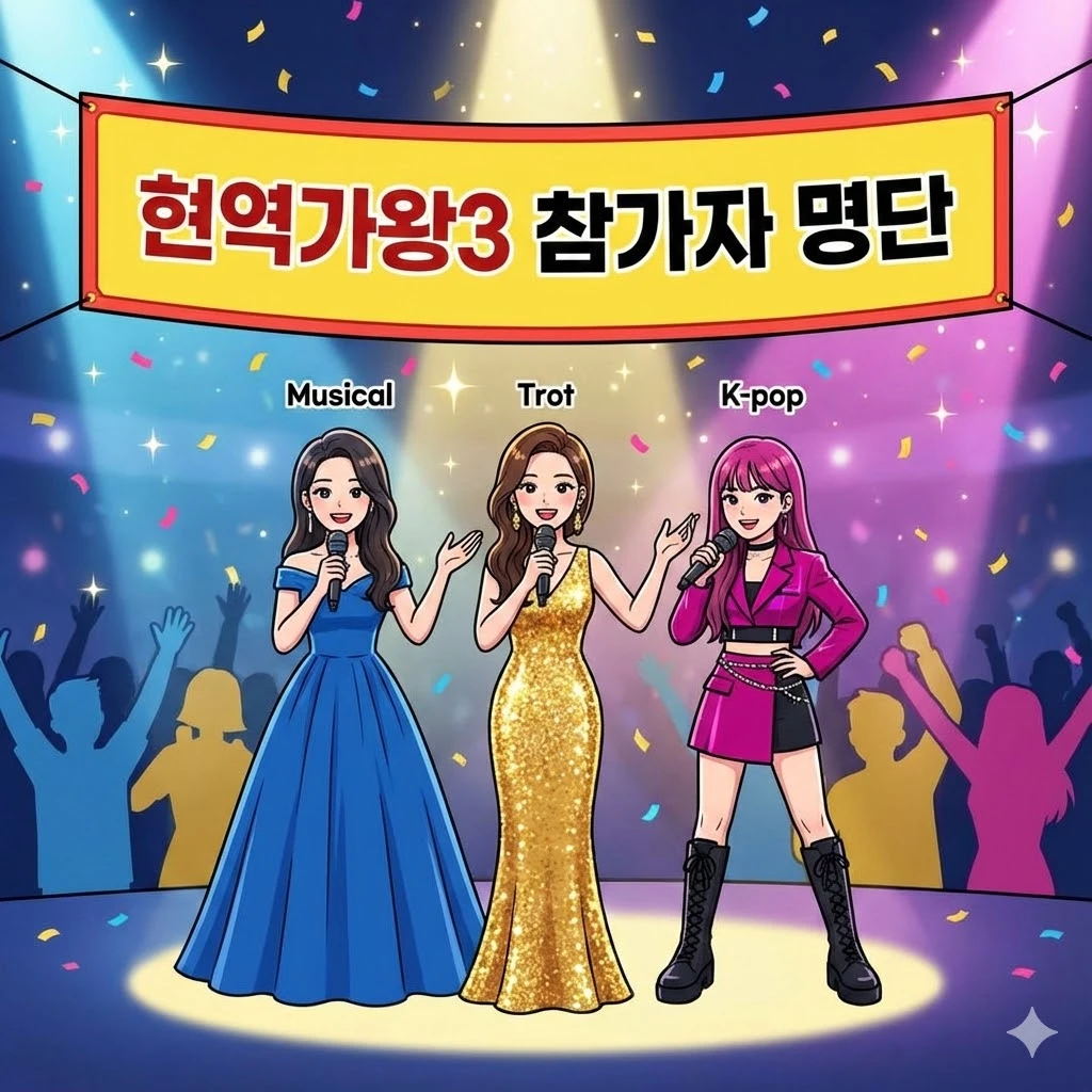 현역가왕3 참가자 명단