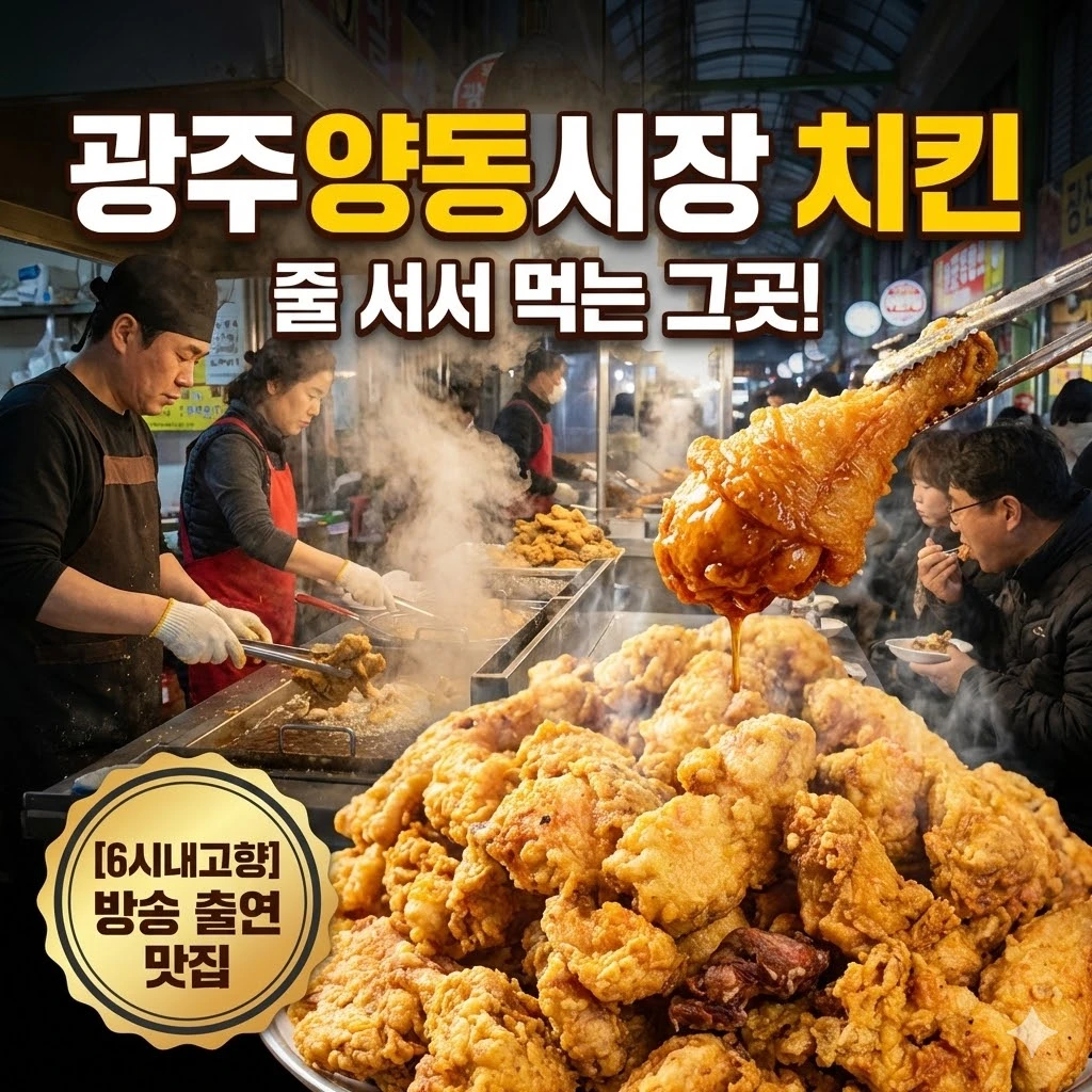 6시내고향 광주양동시장 치킨