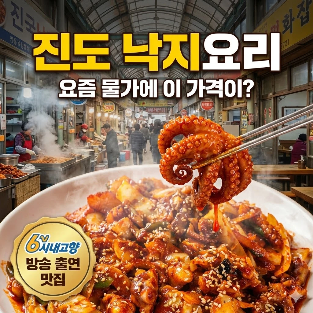 6시내고향 진도 낙지요리