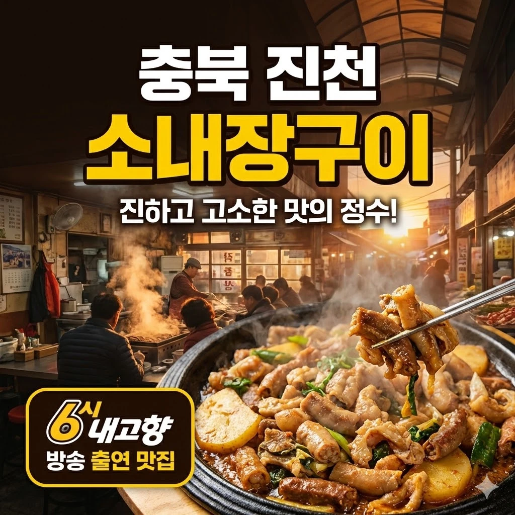 6시내고향 충북 진천 소내장구이