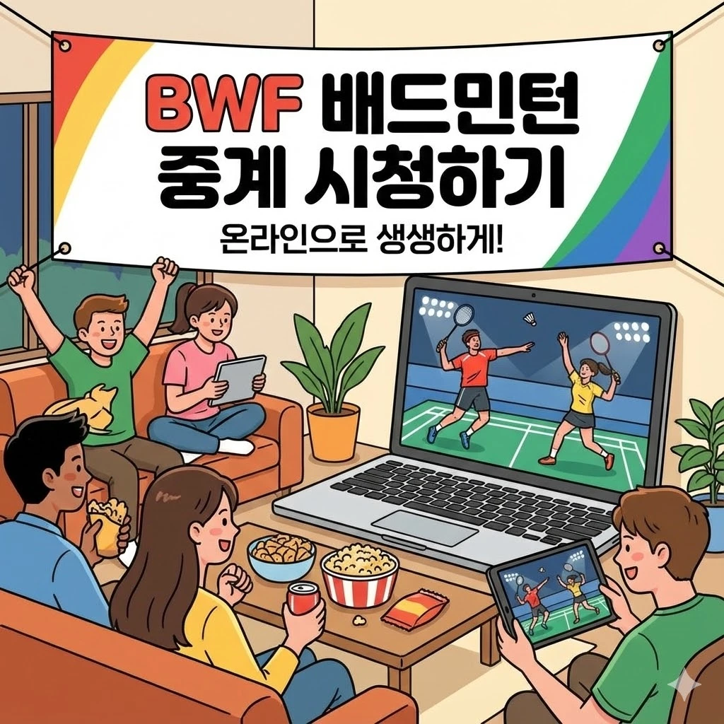 BWF 배드민턴 중계 시청하기