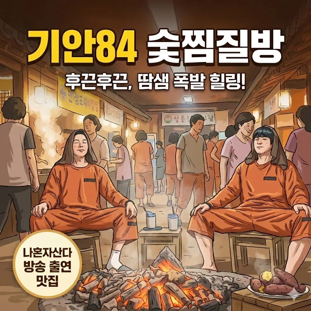 나혼자산다 기안84 숯가마 숯찜질방