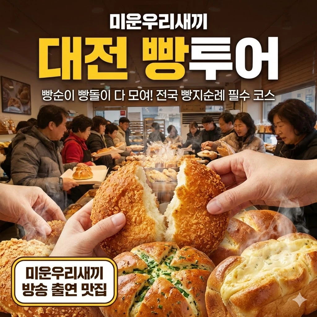 미우새 대전 빵지순례
