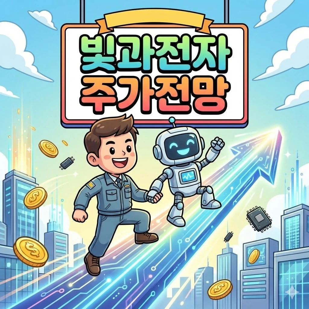 빛과전자 주가전망