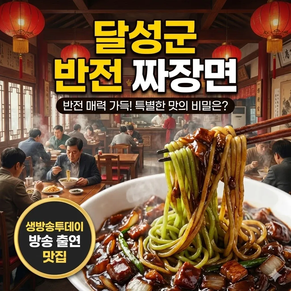 생방송투데이 달성군 소불고기 짜장면