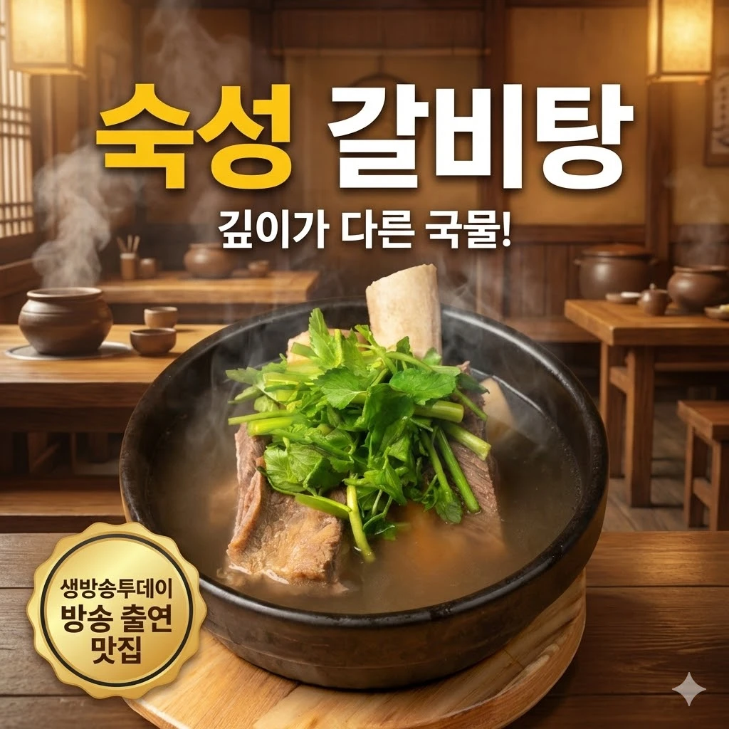생방송투데이 숙성 갈비탕