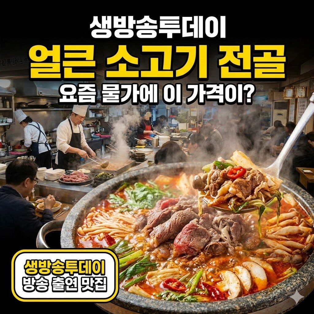 생방송투데이 얼큰 소고기 전골