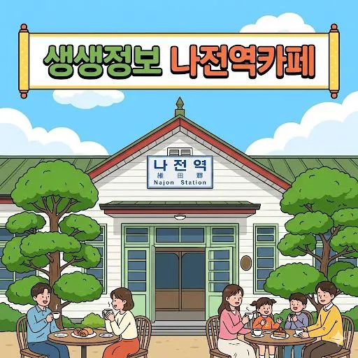 생생정보 나전역카페