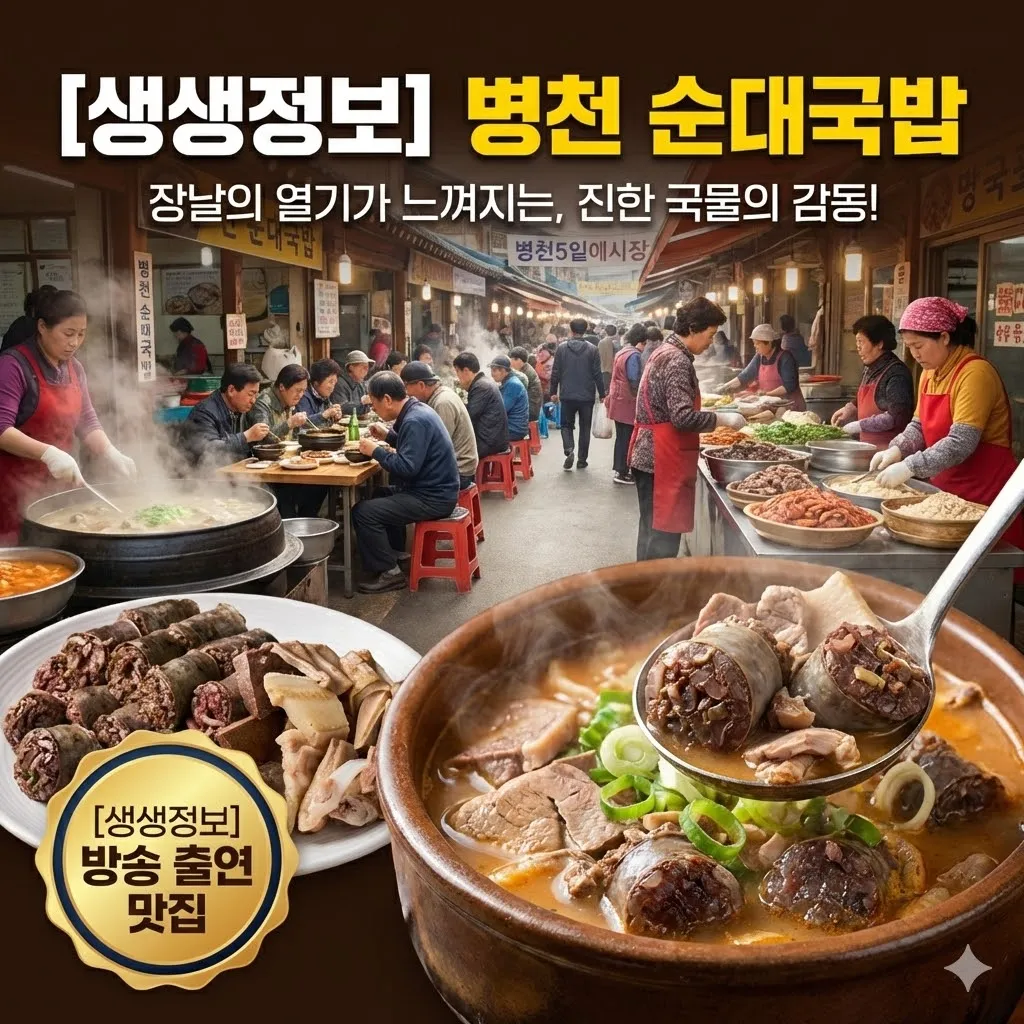 생생정보 병천 순대국