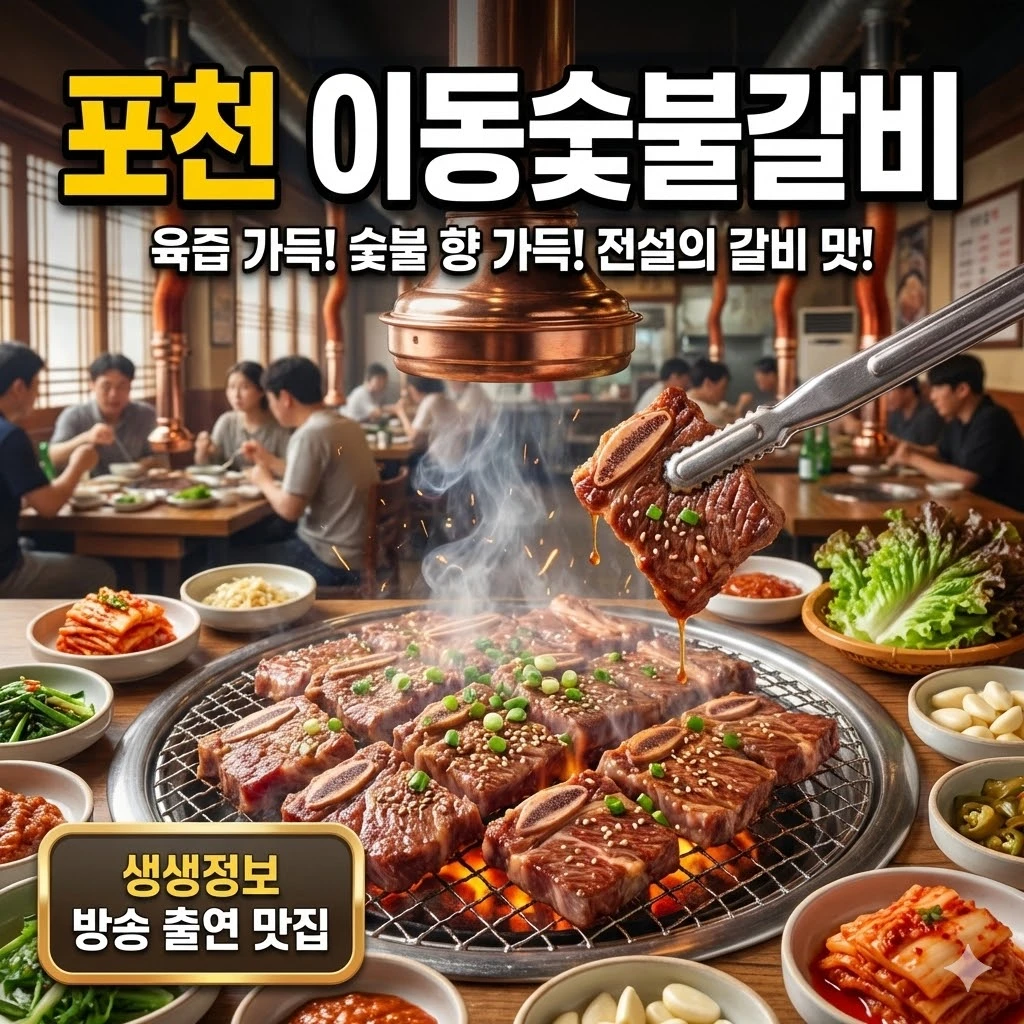 생생정보 포천 이동숯불갈비