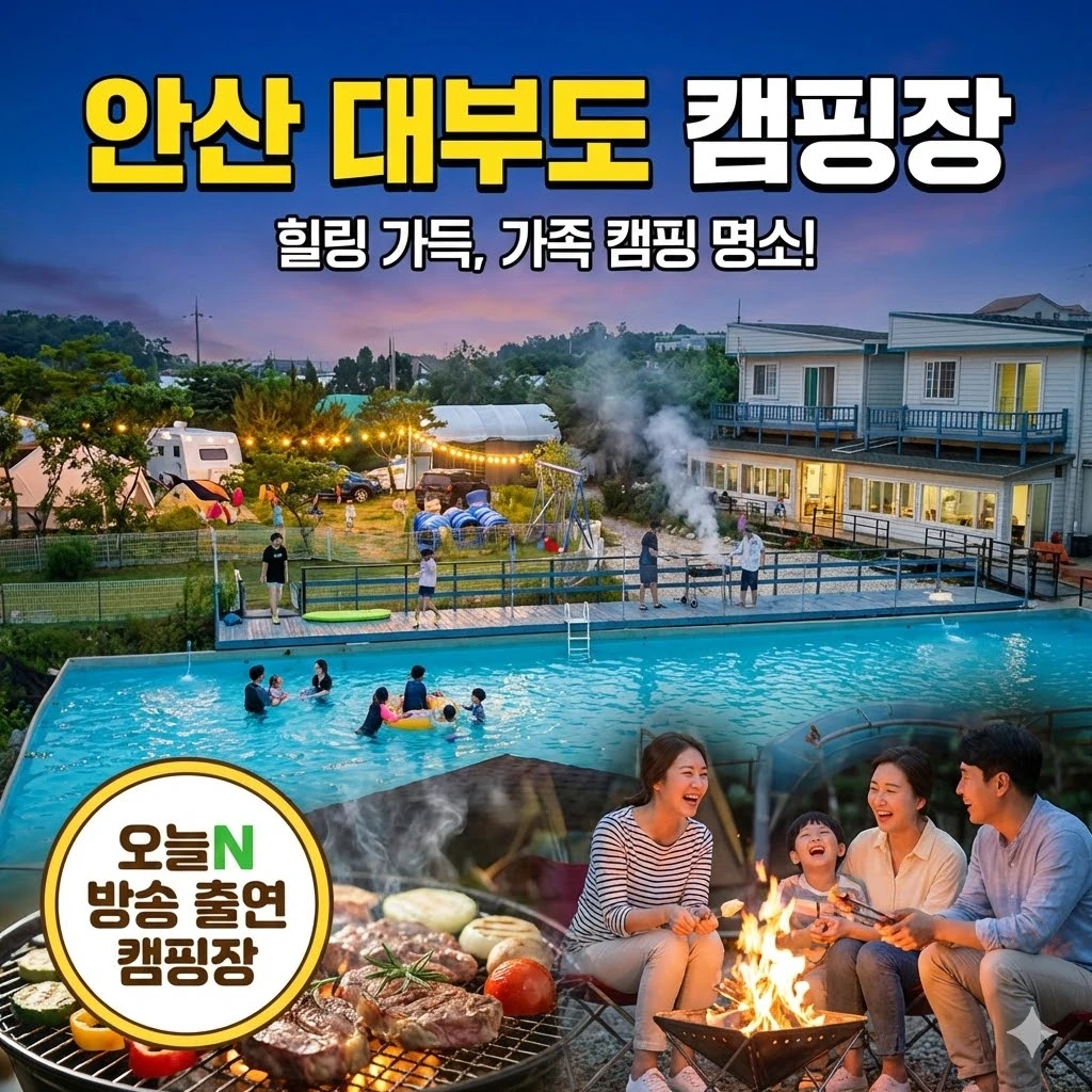 오늘N 안산 대부도 캠핑장