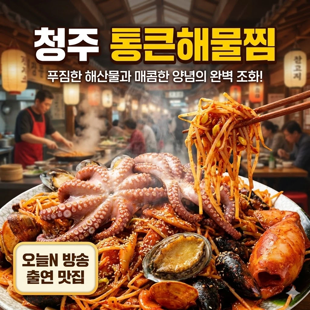 오늘N 청주 통큰해물찜