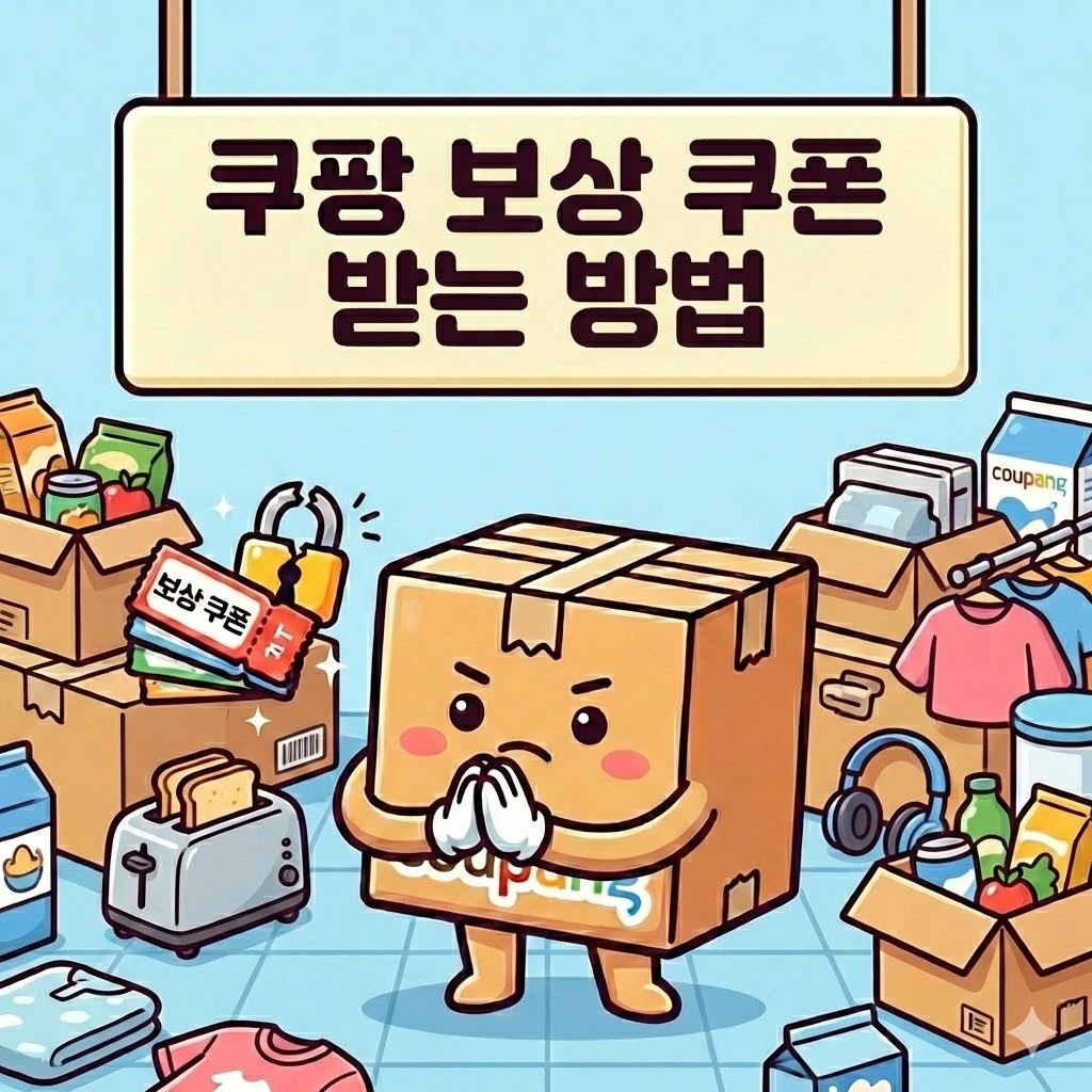 쿠팡 보상쿠폰 받는 방법
