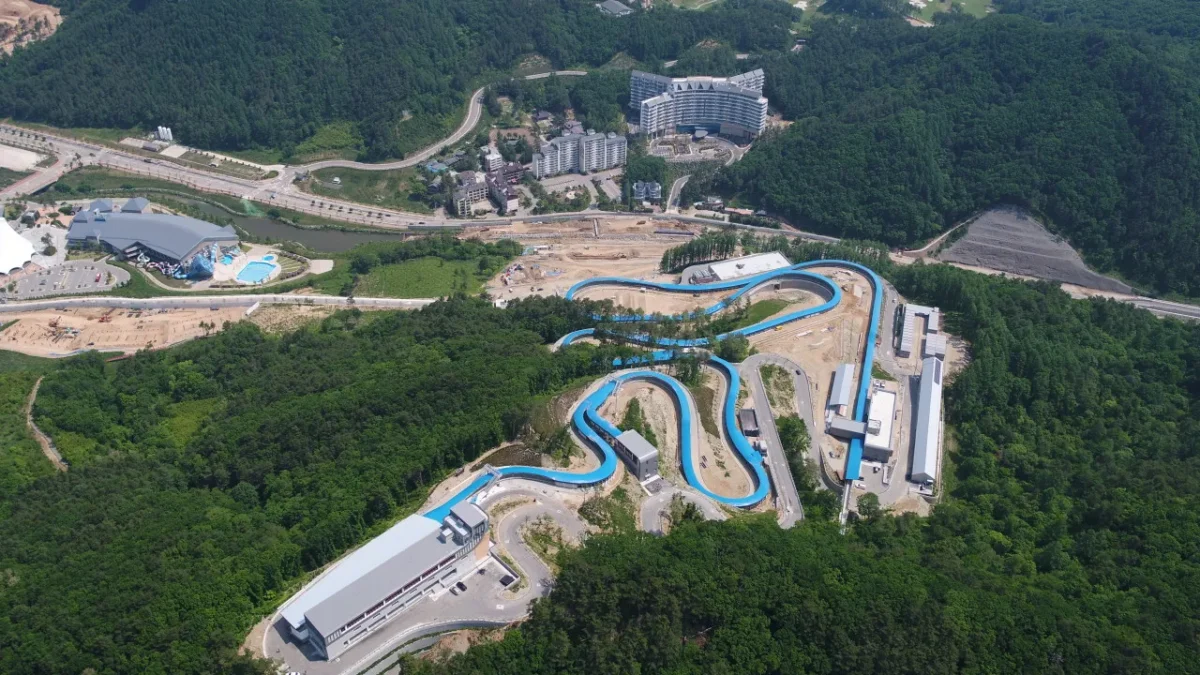 놀면뭐하니 강릉 봅슬레이체험