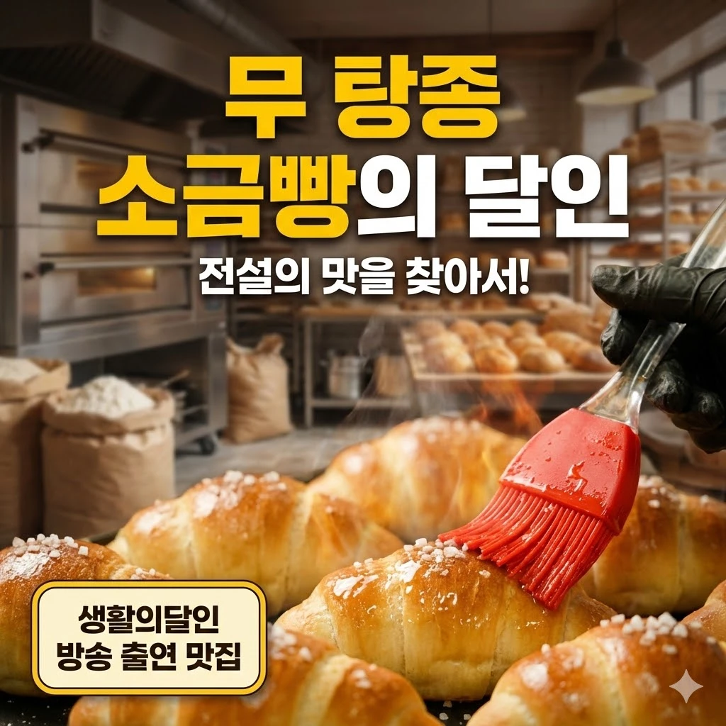 생활의달인 무 탕종 소금빵의 달인