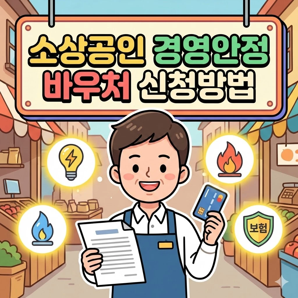 소상공인 경영안정 바우처 신청방법