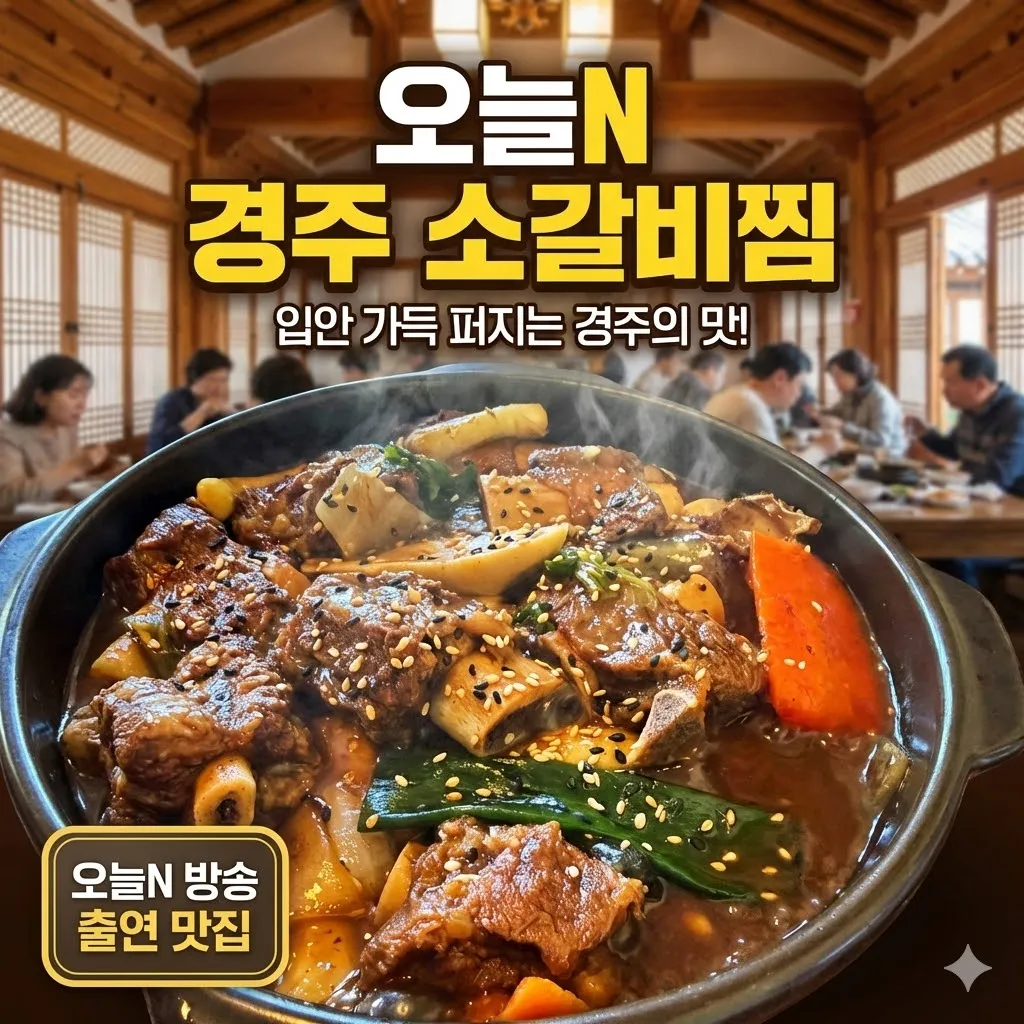 오늘N 경주 소갈비찜