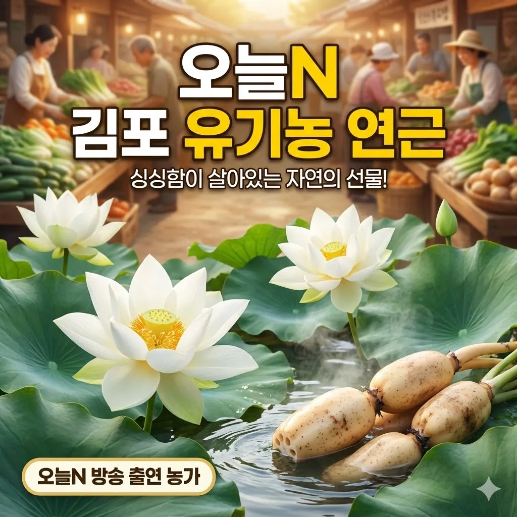 오늘N 김포 유기농 연근