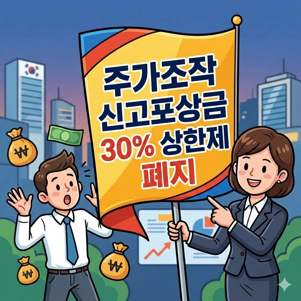 주가조작 신고포상금 30%