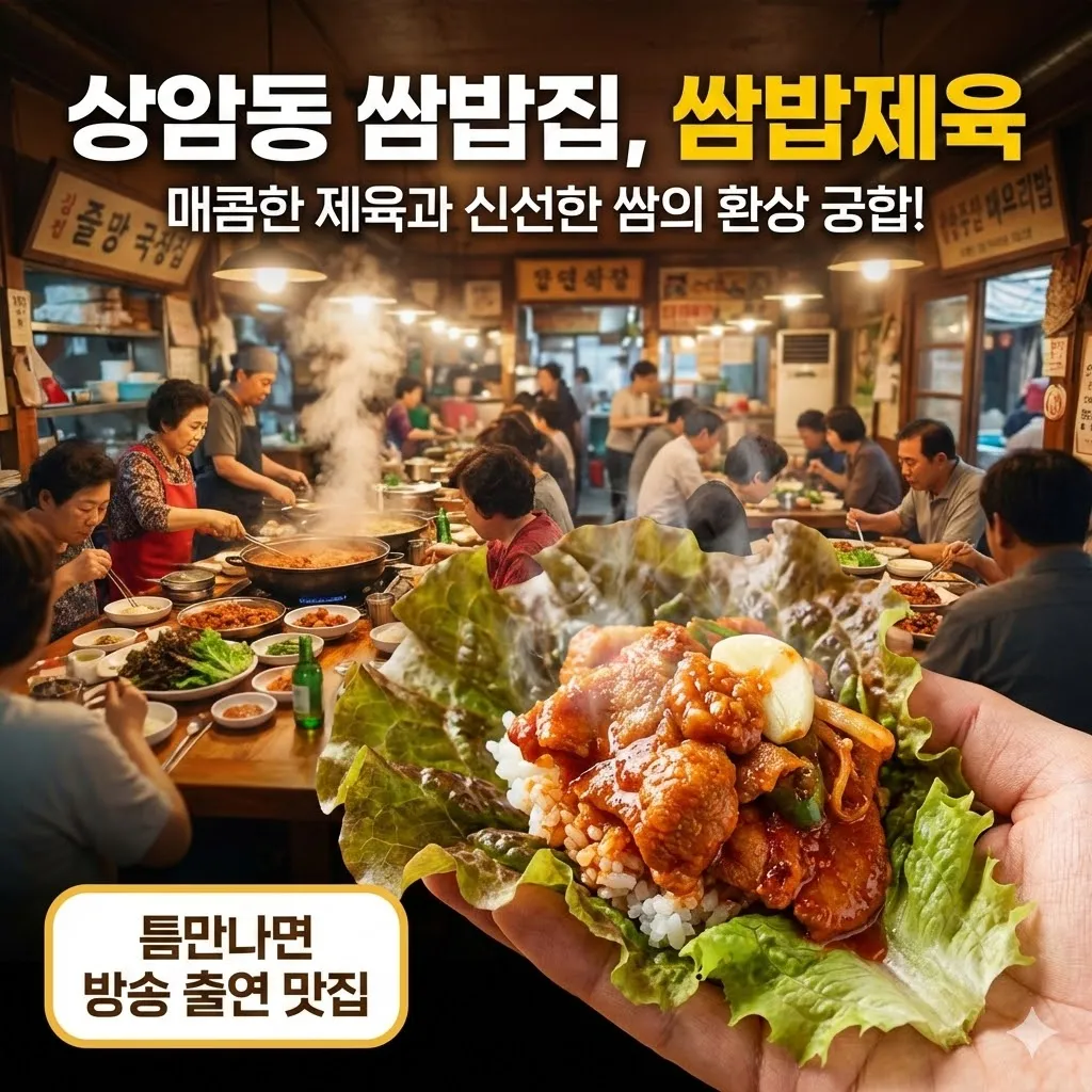 틈만나면 상암동 쌈밥집