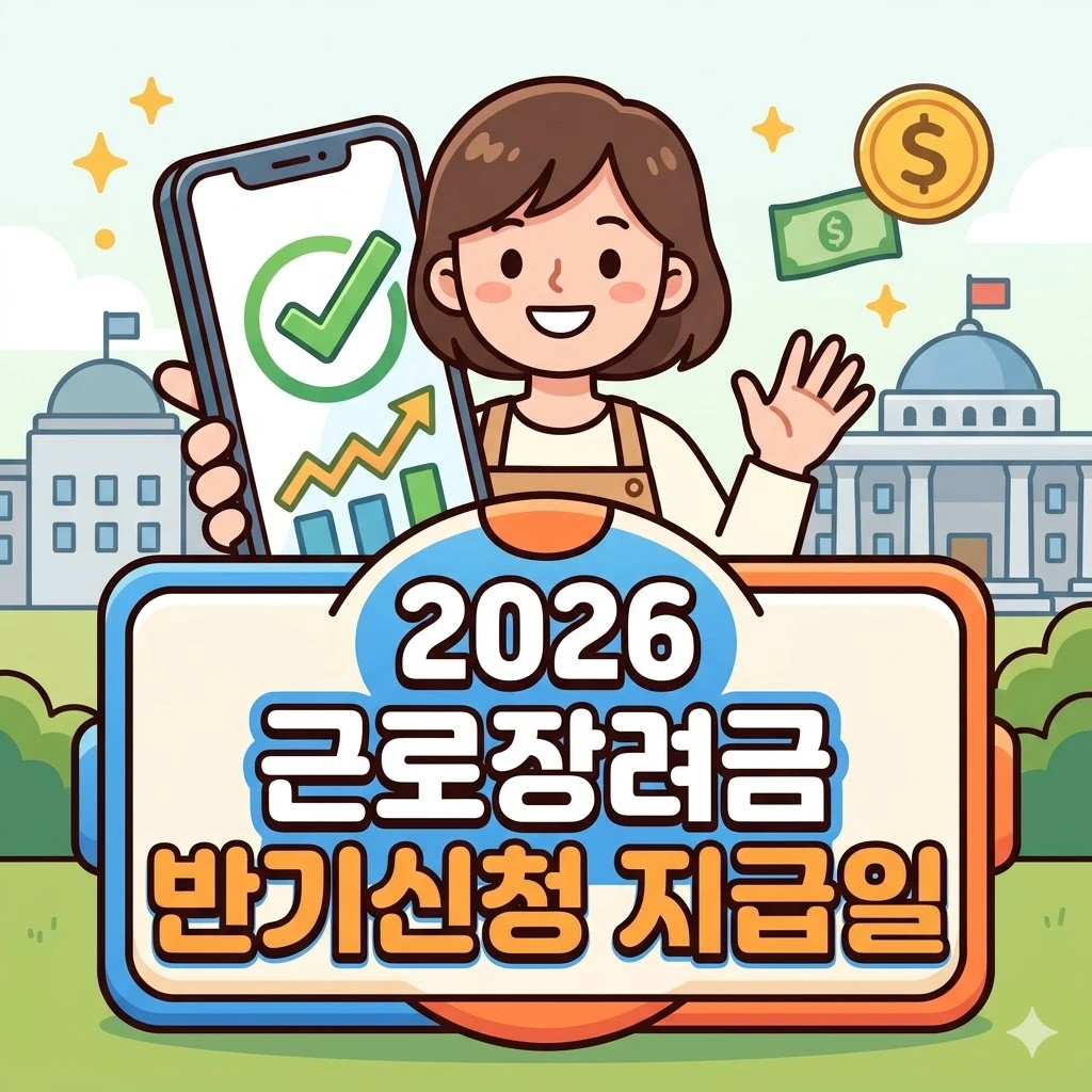 2026 근로장려금 반기신청 지급일