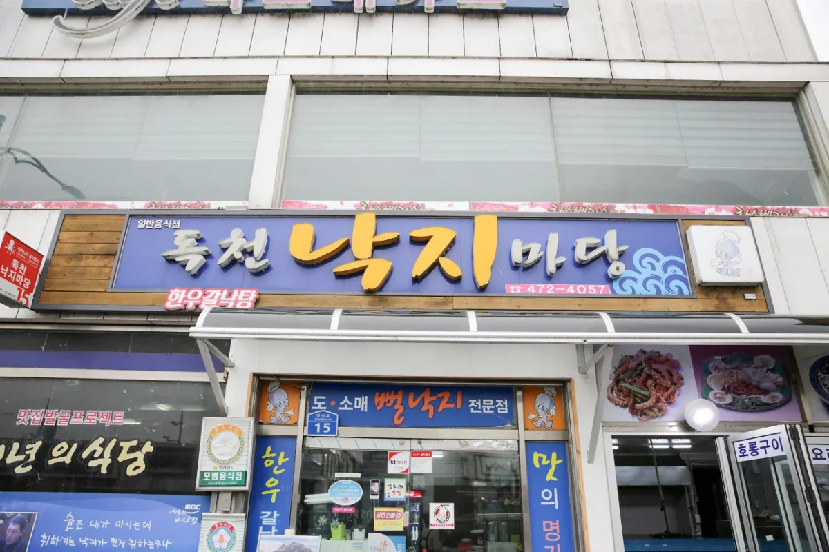 동네한바퀴 영암 독천낙지거리