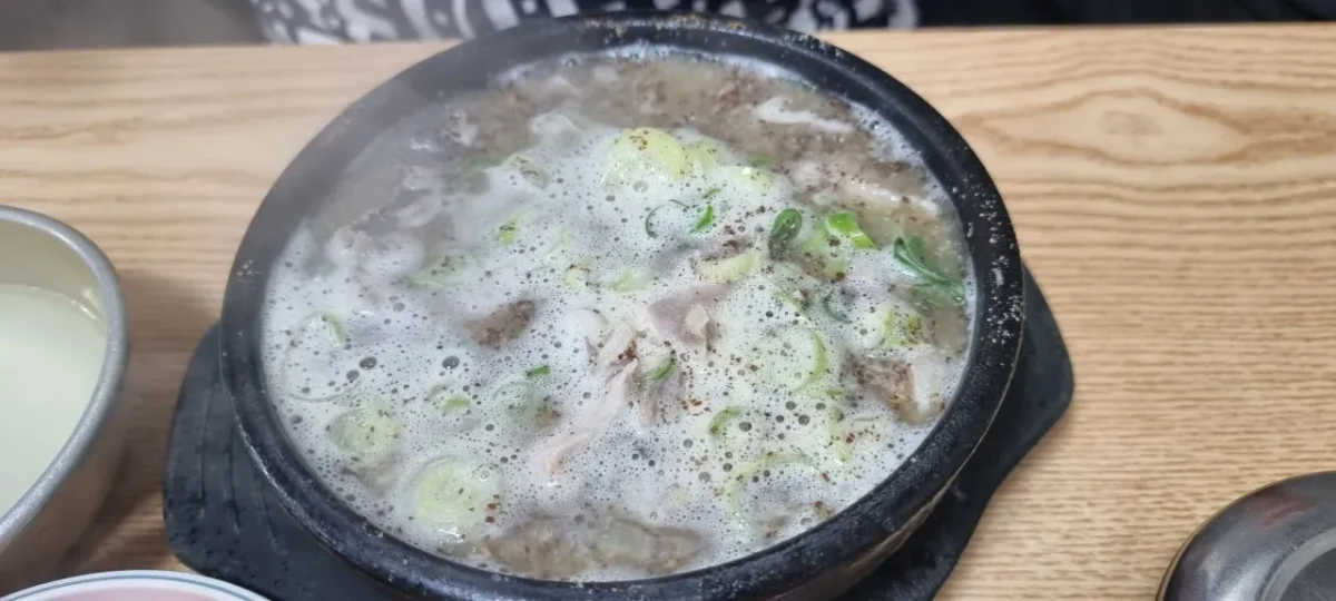 백반기행 논산노포밥상 순대국밥