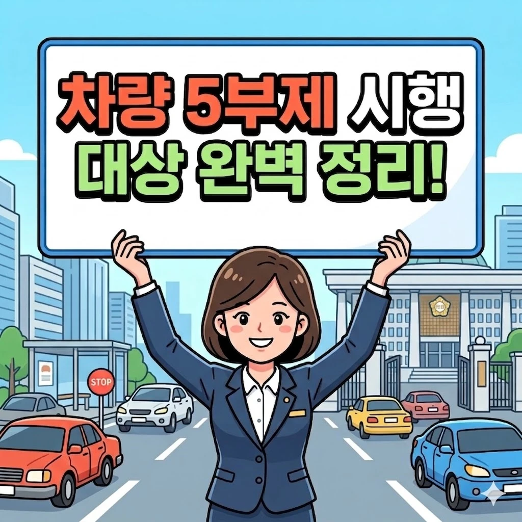 차량 5부제 시행 대상